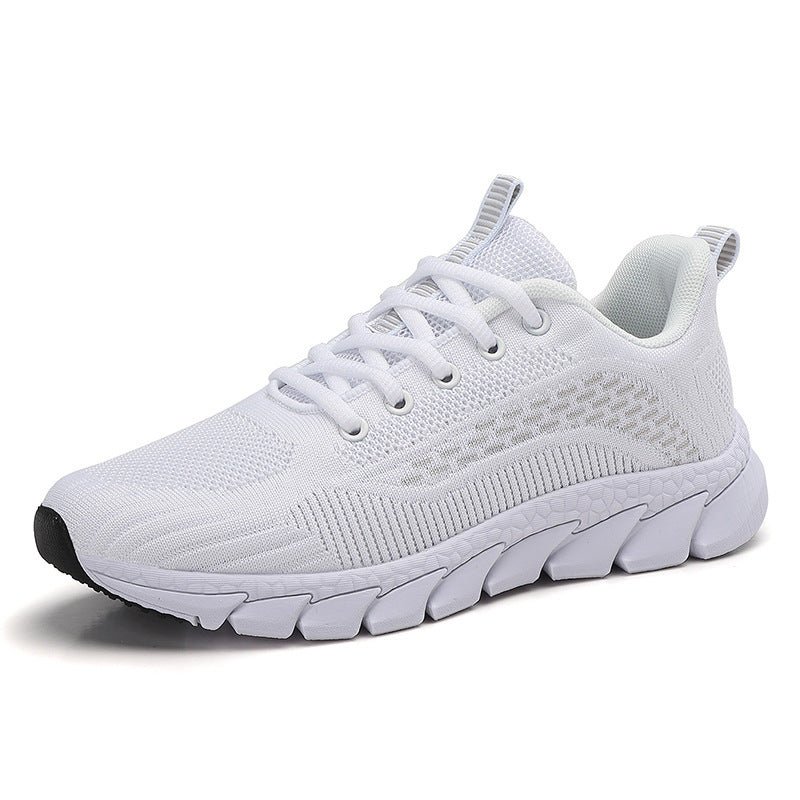 Damen Lauf-Sneaker mit atmungsaktivem Mesh-Obermaterial und rutschfester Sohle EB