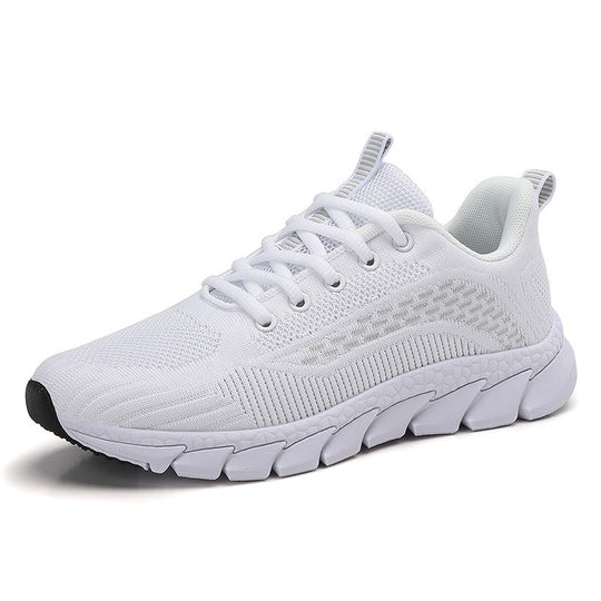 Damen Lauf-Sneaker mit atmungsaktivem Mesh-Obermaterial und rutschfester Sohle EB