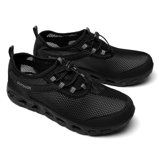 Damen Outdoor-Sneaker mit atmungsaktivem Mesh und rutschfester Sohle EB