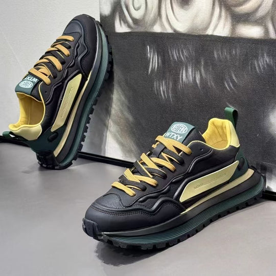 Herren Sportliche Sneaker mit dämpfender Sohle und atmungsaktivem Obermaterial EB