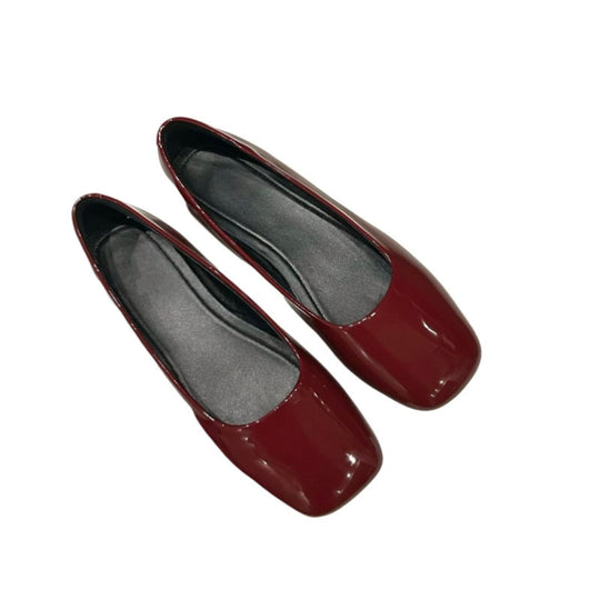 Damen Ballerinas mit eleganter Punktenmusterung und bequemer Innensohle EB