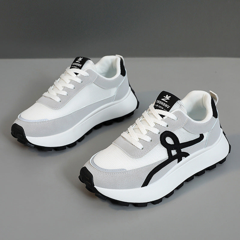 Damen Sportliche Sneaker mit atmungsaktiver Mesh-Oberfläche und dämpfendem Komfort EB
