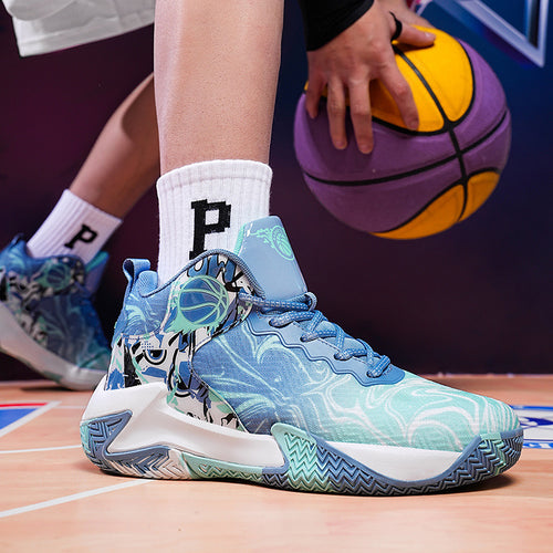 Damen Basketball Sneakers mit innovativem Dämpfungssystem und atmungsaktivem Mesh-EB