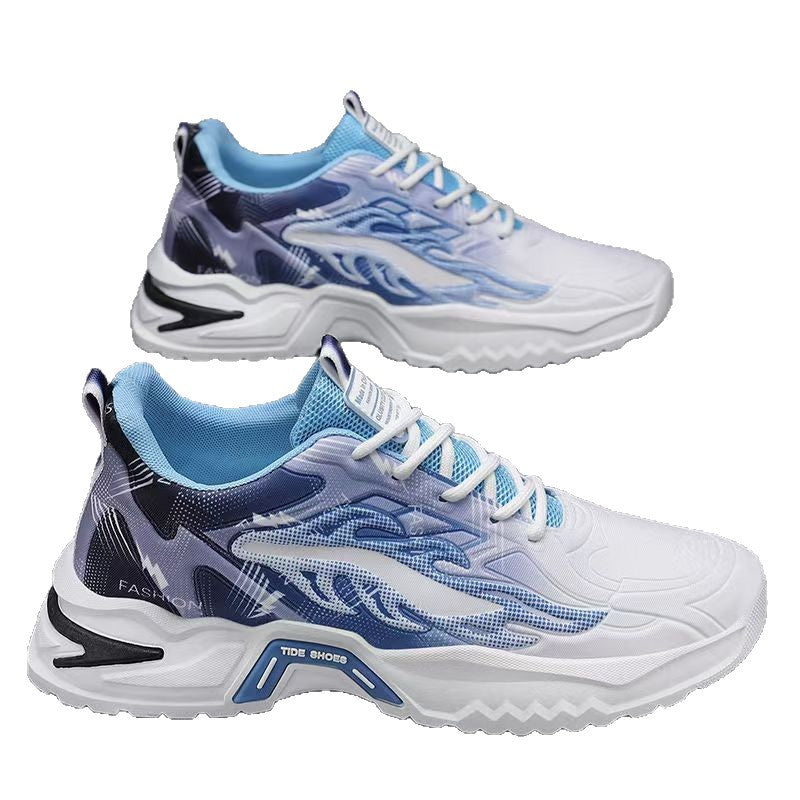 Damen Sportliche Sneaker mit atmungsaktiver Mesh-Oberfläche EB