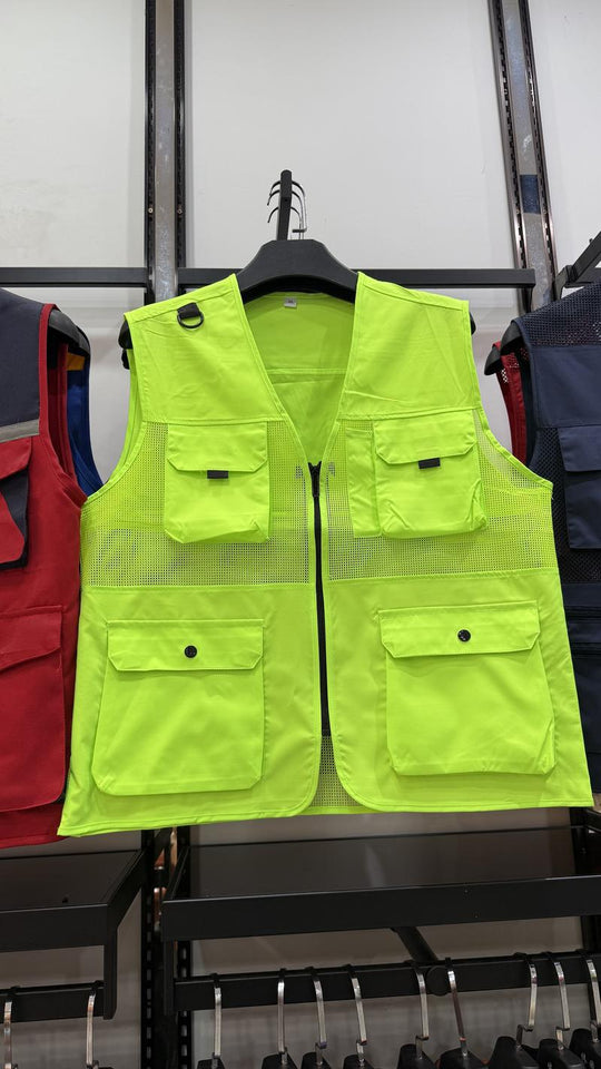 Unisex Praktische Outdoor-Weste mit mehreren Taschen R&B