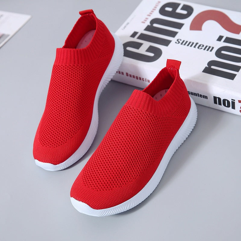 Damen Leichte und atmungsaktive Slip-On Sneakers R&B