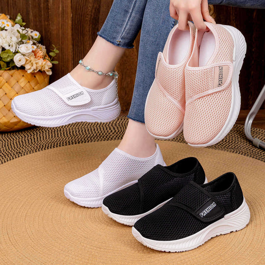 Damen Sportliche Freizeitschuhe mit innovativem Klettverschluss EB