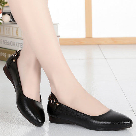 Damen Ballerinas mit modischem Schmuckdetail und komfortablem Fußbett EB