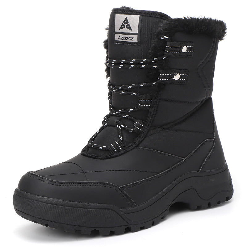 Damen Isolierte Winterstiefel mit rutschfester Sohle und kuscheligem Innenfutter EB
