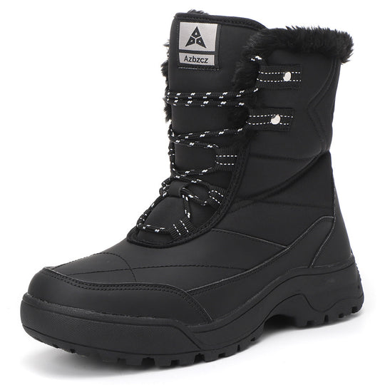 Damen Isolierte Winterstiefel mit rutschfester Sohle und kuscheligem Innenfutter EB