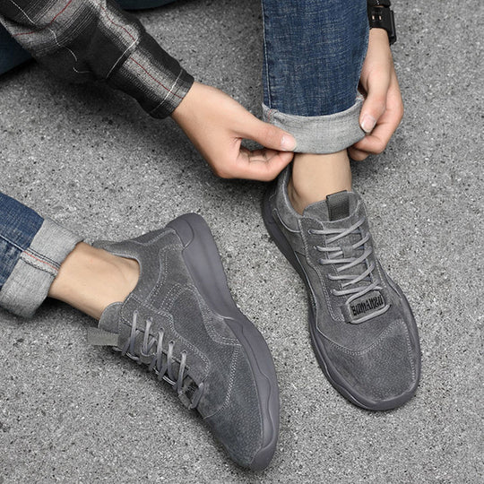 Herren Sneaker aus hochwertigem Leder EB