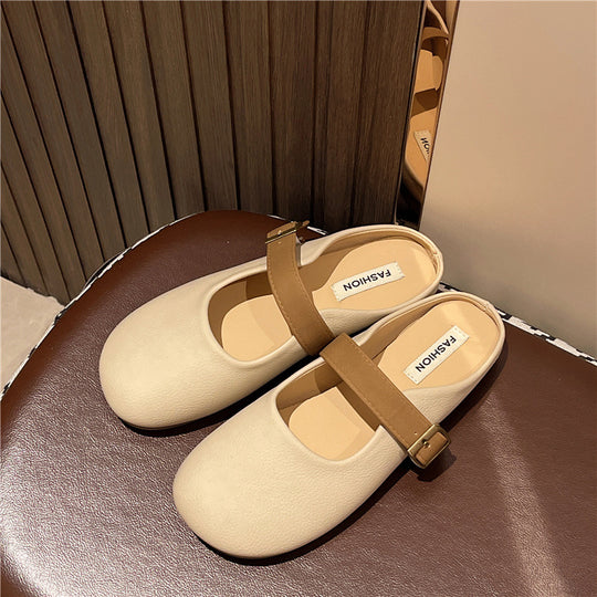 Damen Clogs mit elegantem Schnallenverschluss und bequemer Innensohle EB