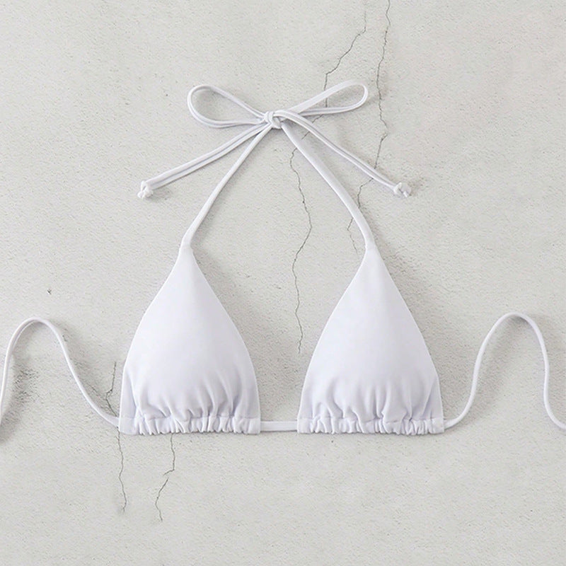 Damen Triangle-Bikinioberteil mit raffiniertem Tiermotiv EB