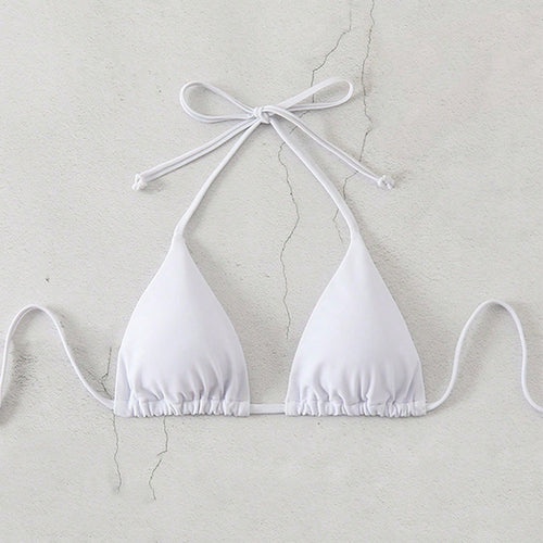 Damen Triangle-Bikinioberteil mit raffiniertem Tiermotiv EB