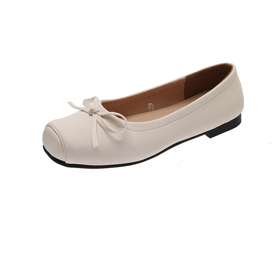 Damen Ballerinas mit zierlichem Schleifenakzent und komfortablem Fußbett EB