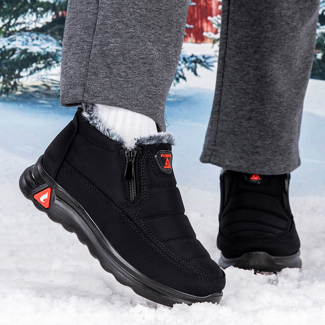 Damen Warmfutter Stiefel mit rutschfester Sohle EB