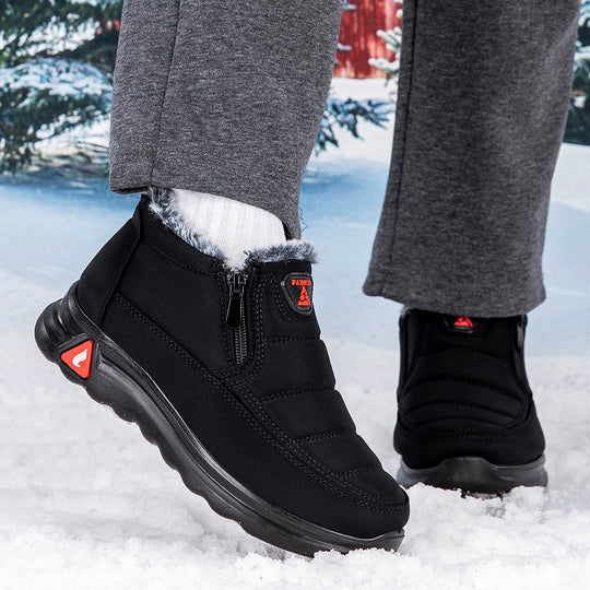 Damen Warmfutter Stiefel mit rutschfester Sohle EB