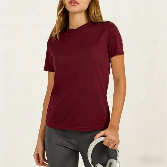 Damen Sportliches Funktionsshirt mit atmungsaktiver Technologie EB
