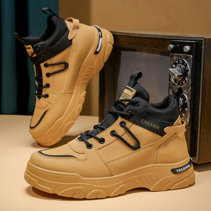 Damen Sportliche High-Top Sneaker EB