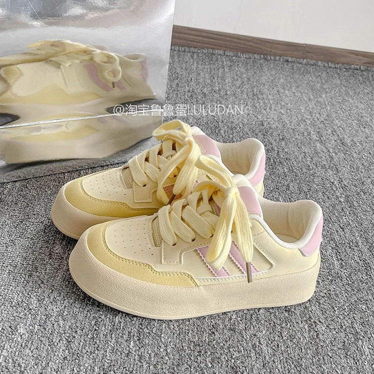 Damen Bequeme Sneakers mit verstärkter Sohle und stilvollem Design EB