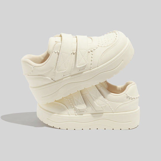 Damen Sportliche Sneaker mit Klettverschluss EB