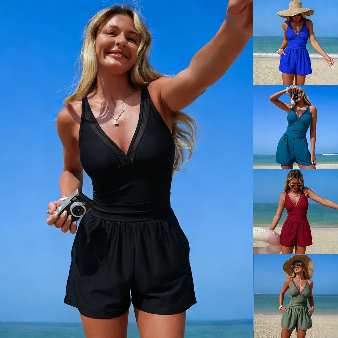Damen Aktueller Bademode Jumpsuit EB