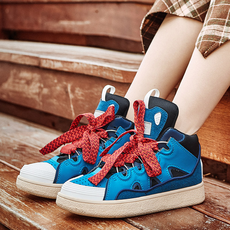 Damen Hochwertige und modische Sneakers mit innovativer Schnürung EB