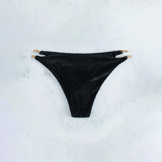 Damen Hoch tailliertes Bikinis mit modischem Cut-Out EB