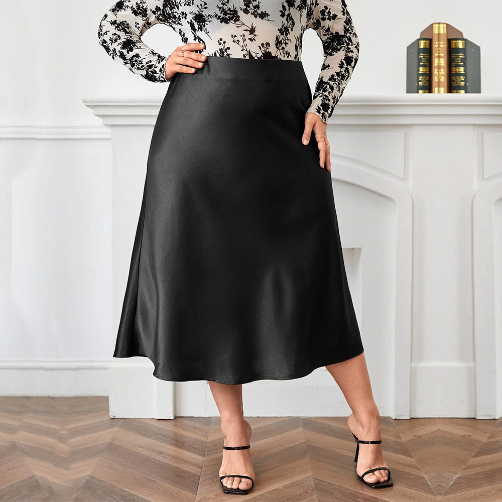 Damen Satinrock EB
