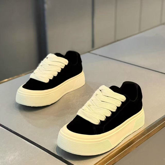 Damen Chunky Sneakers mit weicher Sohle und effektiven Dämpfungselementen EB