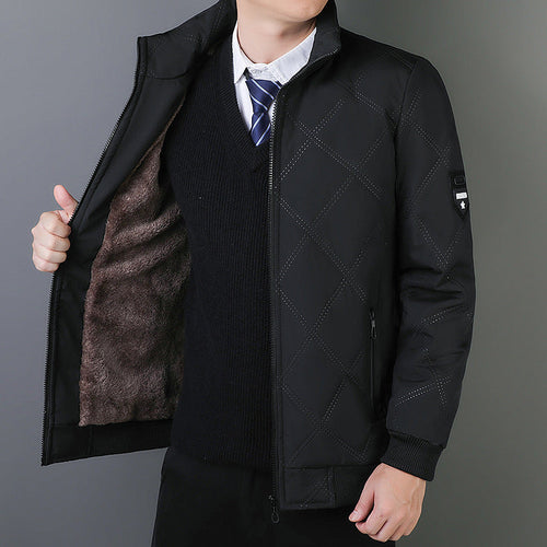 EB | Steppjacke Regular Fit Warme Fütterung Rippkante Reißverschluss