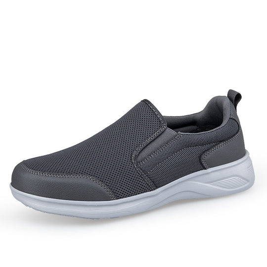 Damen Komfortable Slip-On Sneakers mit atmungsaktivem Mesh-Obermaterial EB