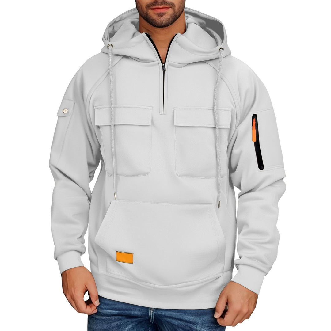Herren Alltags-Hoodie mit praktischen Taschen EB