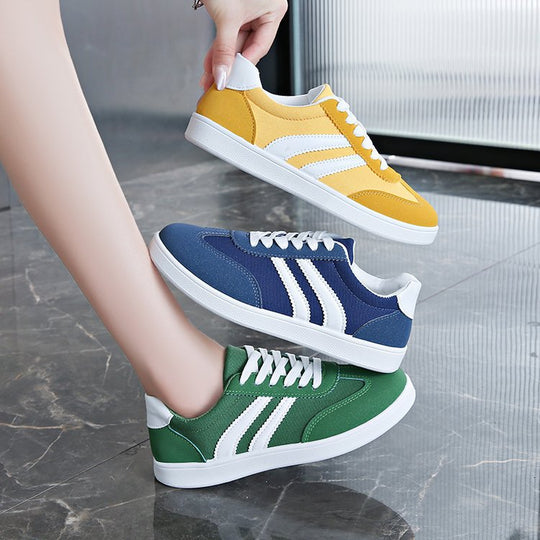 Damen Sneakers im sportlichen Design mit atmungsaktiver Oberflächenstruktur EB