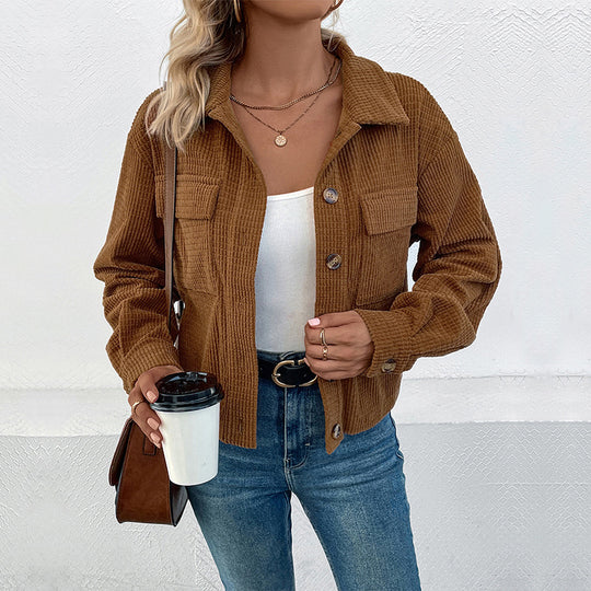 Damen leichte Kordjacke EB