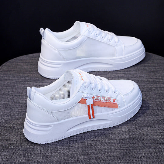 Damen Sneaker mit atmungsaktiver Mesh-Oberfläche und rutschfester Sohle EB