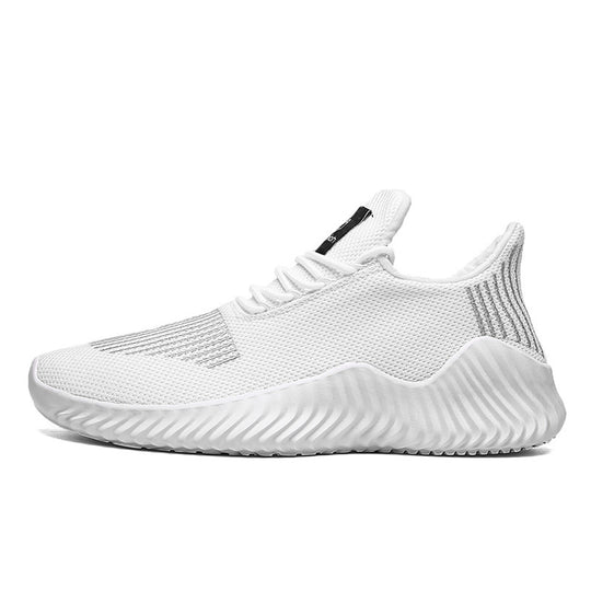 Damen Sneakers mit atmungsaktiver Strick-Oberfläche und flexibler Laufsohle EB