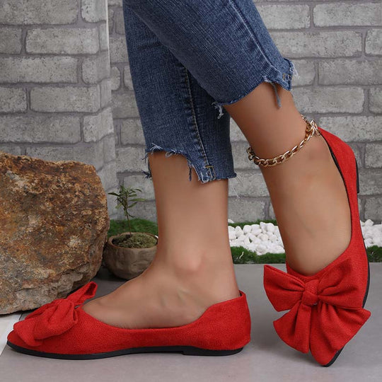 Spitze Flache Schuhe EB