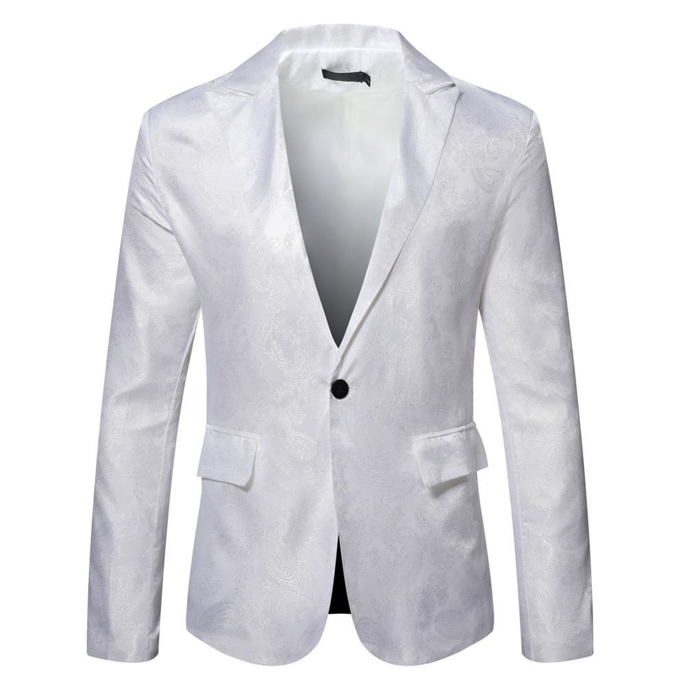 Herren festlicher Blazer mit kunstvollem Muster EB