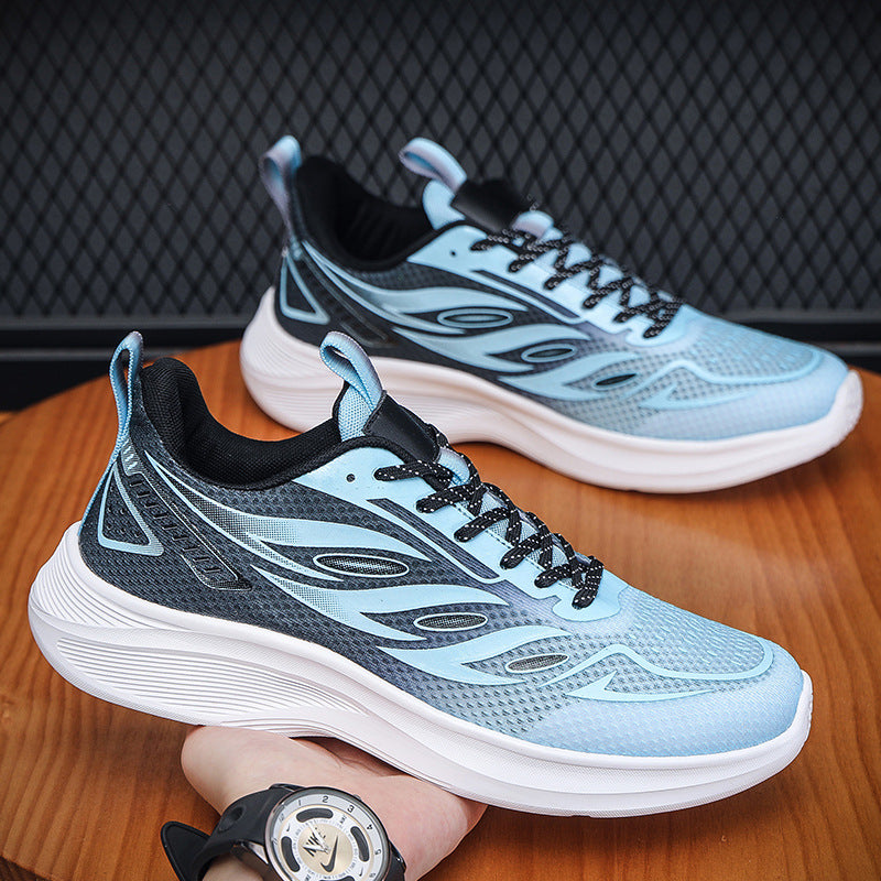 Damen Sportliche Lauf-Sneaker mit atmungsaktiver Mesh-Konstruktion EB