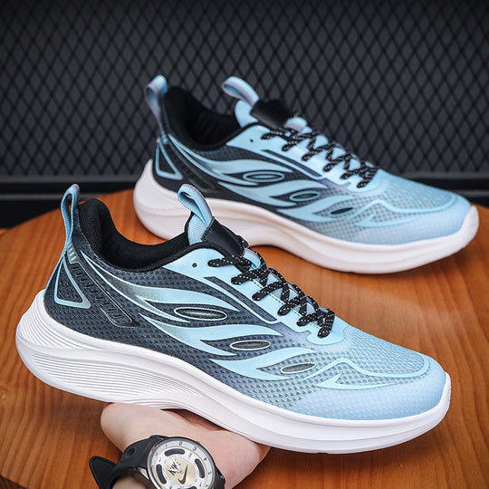 Damen Sportliche Lauf-Sneaker mit atmungsaktiver Mesh-Konstruktion EB