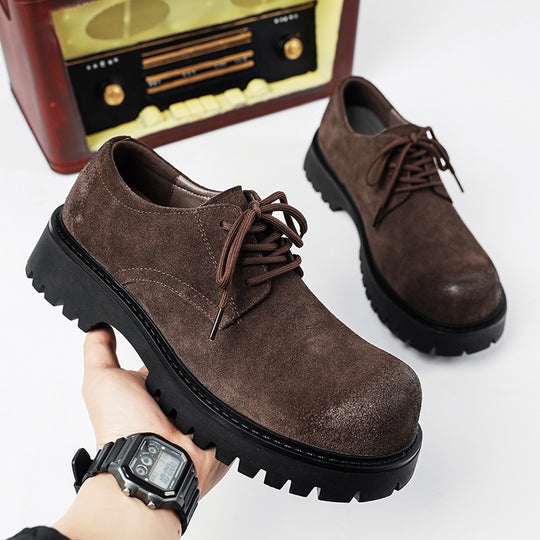 Damen modische Schnürschuhe mit robuster Sohle EB