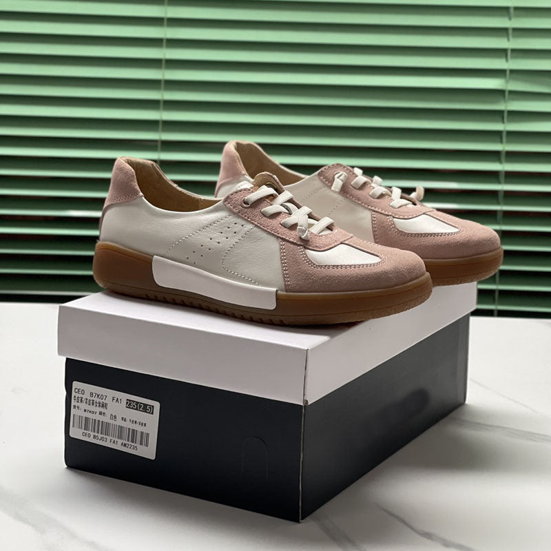 Damen Sportliche Sneaker mit eleganten Suede-Elementen EB