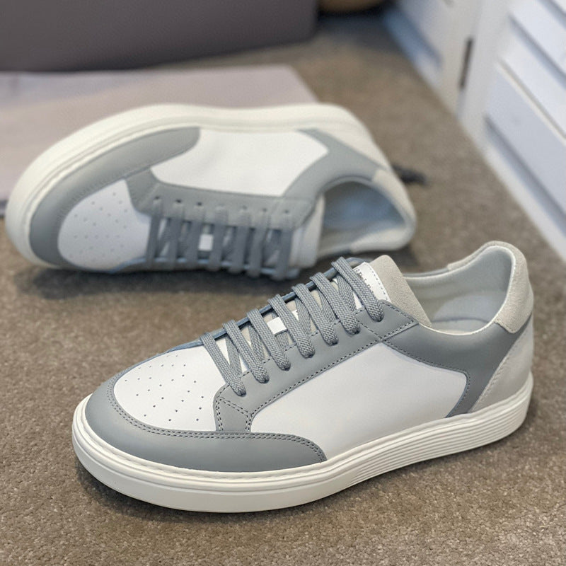 Damen Sportliche Sneakers aus atmungsaktiver Mesh- und Wildlederkombination EB