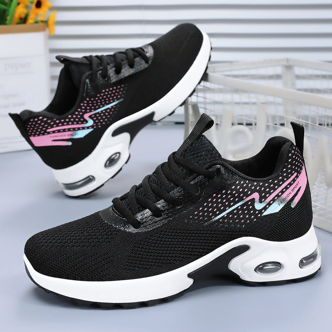 Damen Atmungsaktive Lauf- und Freizeitschuhe mit dämpfender Sohle EB