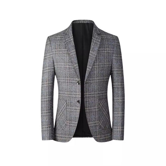 Damen elegante kariert Blazer EB