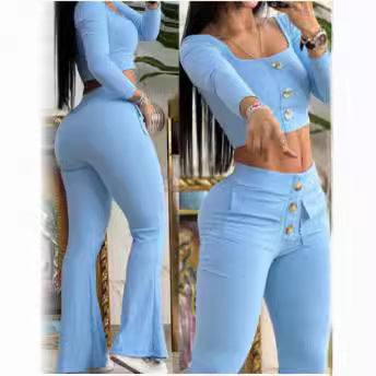 Damen Zweiteiliges Freizeit-Outfit EB