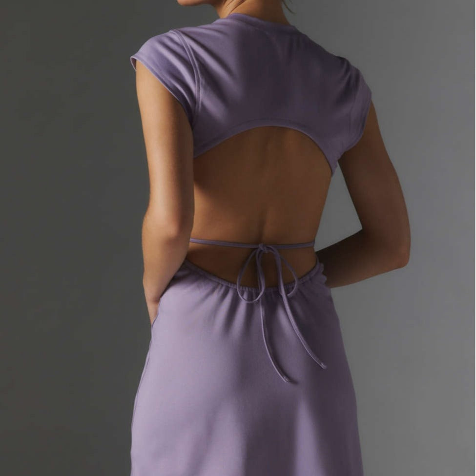 Damen Elegantes und figurbetontes Freizeitkleid EB