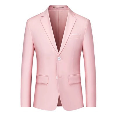 Herren nan tailliertes Sakko mit schmaler Silhouette, Stretchanteil und Pattentaschen EB