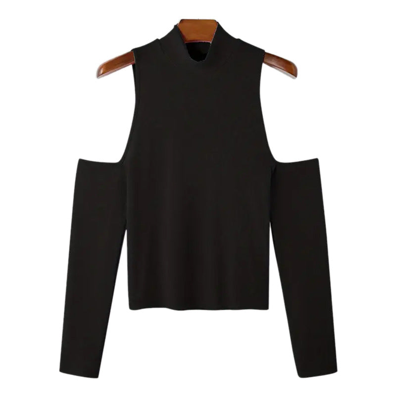 Damen Oberteil mit kaltem Schulterdesign EB